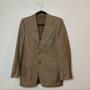 ROMANIAN BROWN SUIT BLAZER